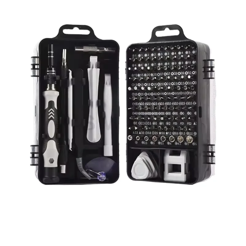 115 IN 1 precision screwdriver set Repair Tool Kit with screwdriver bits