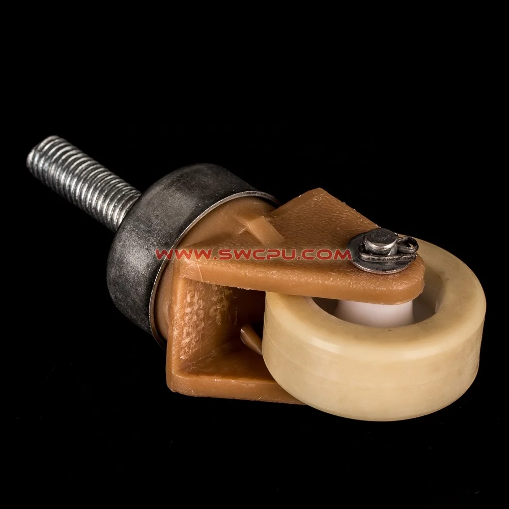 PU rubber wheel office chair wheels silicone furniture caster