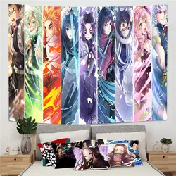Dropshipping New Home Decor Hanging Background Tapestry Custom Cartoon Demon Slayer Wall Tapestrys