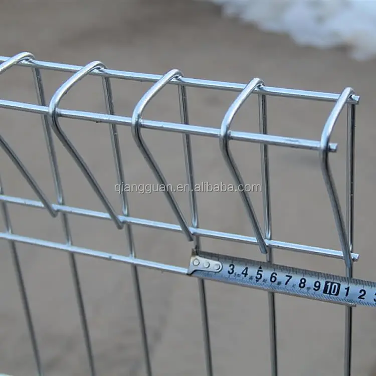 Singapore BRC wire mesh fence roll top fence 50 x 150 mm 1.75m x 2.4m