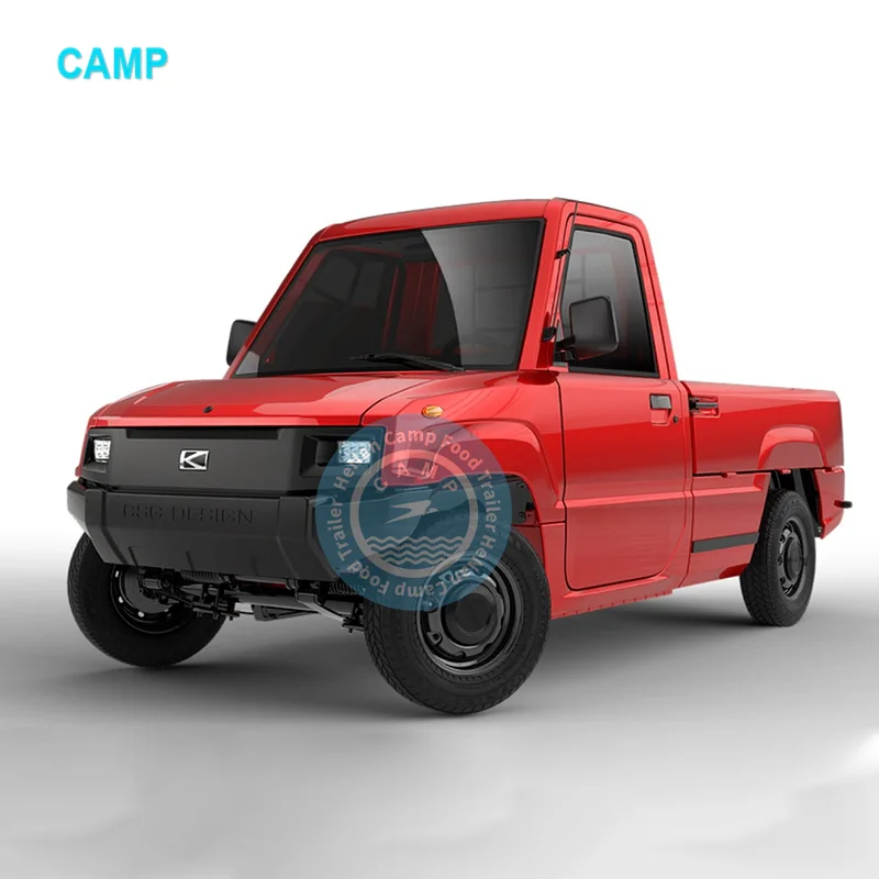 Электрический мини-грузовик 4x4 пикап с одной кабиной грузовик навес