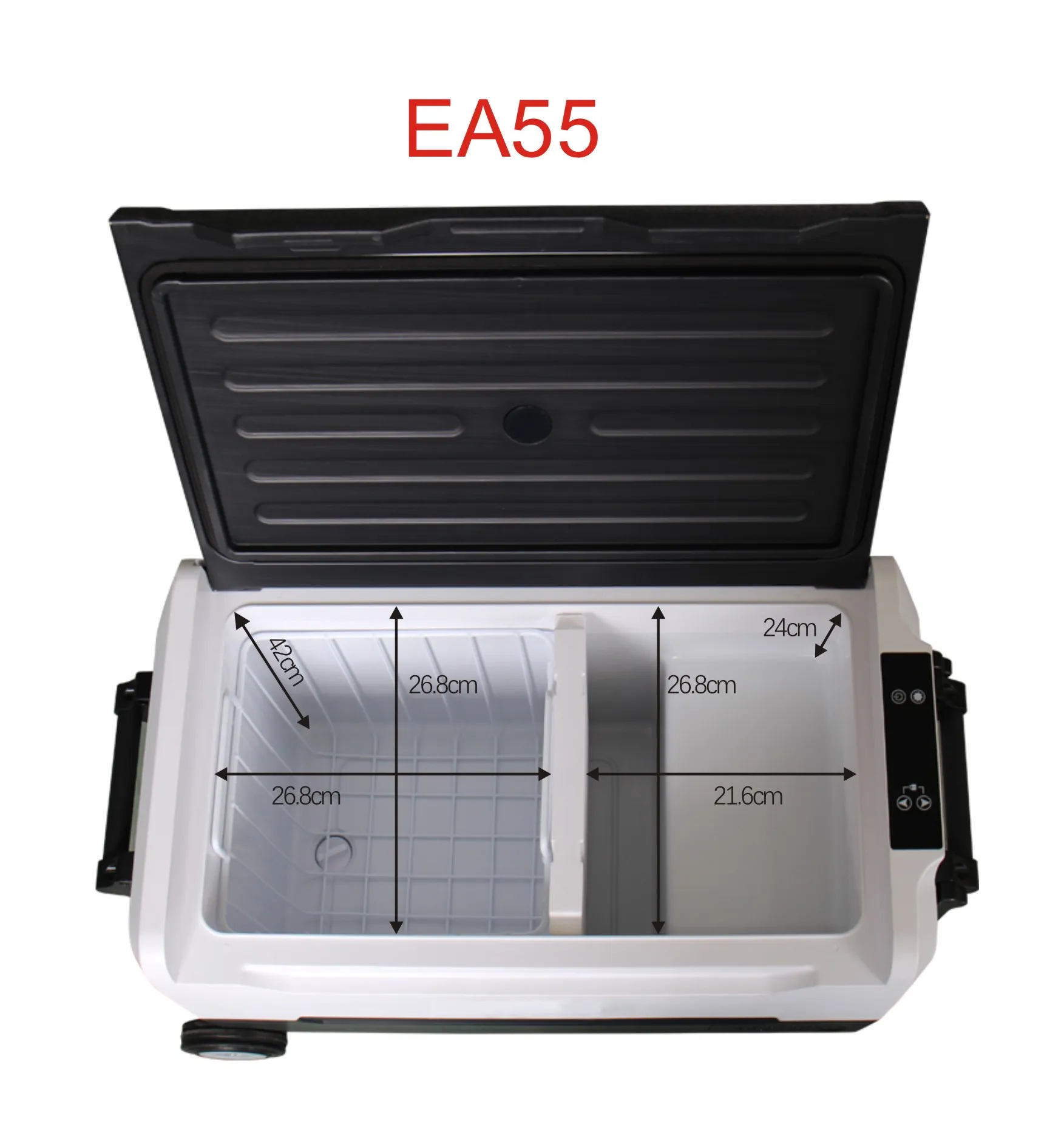 Compressor Car Fridge Mini Refrigerated 40L Electric Drink Cooler