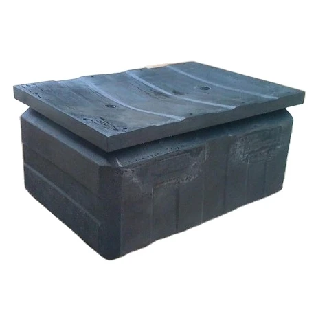 Pontoon floats EPS foam inside floating box steel frame