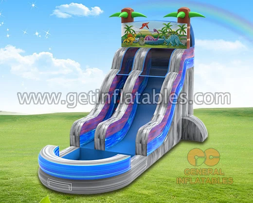 air bouncer jumping bouncy castle bounce house 18 oz commerical inflatable jungle water slide
