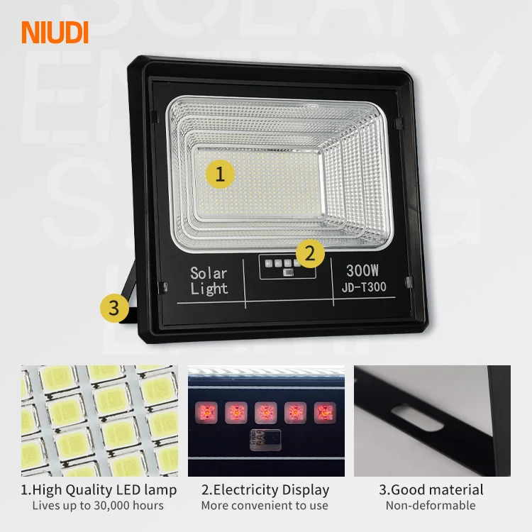 200w 6v IP65  Waterproof floodlight outdoor solar led flood light