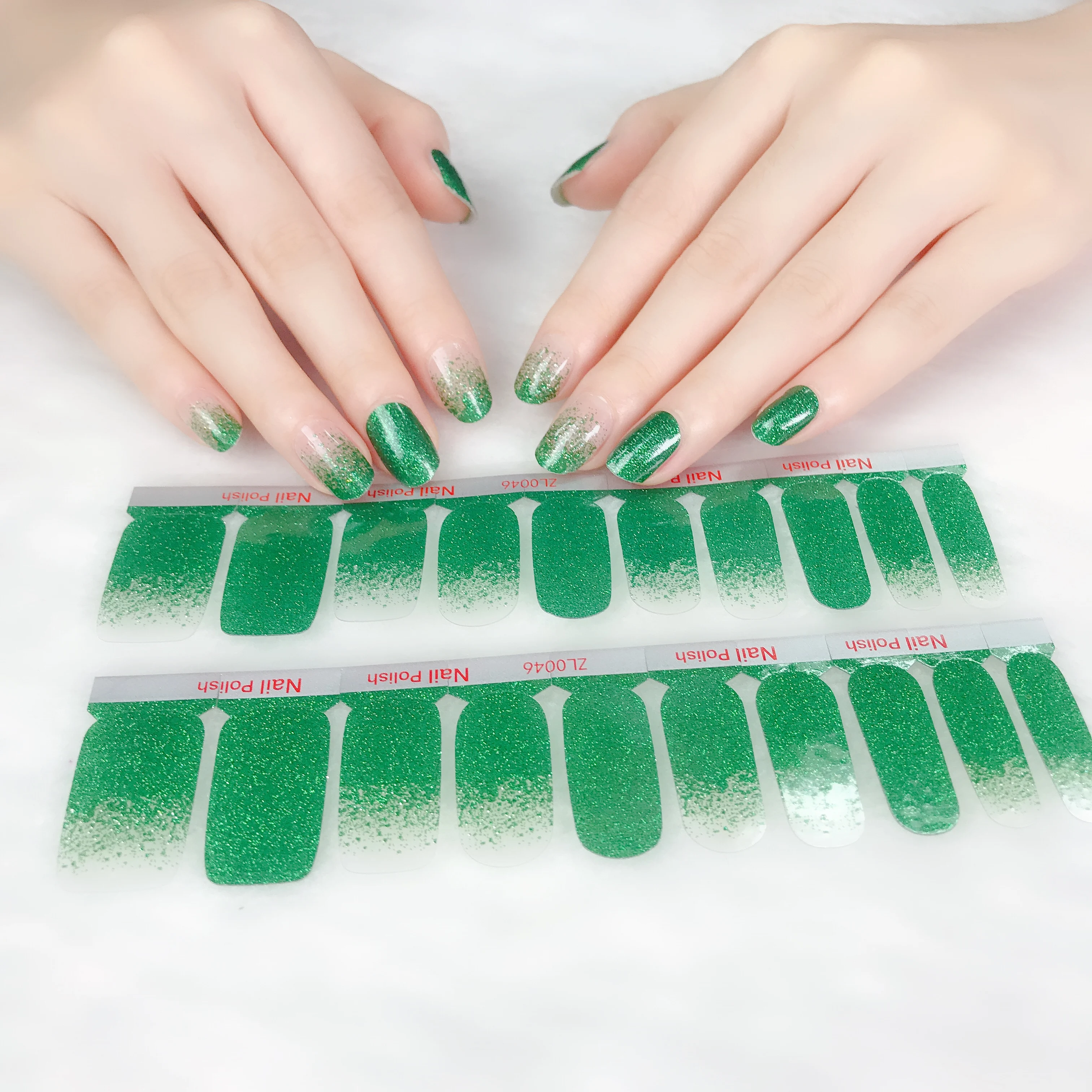 Beauty Sticker New Trending Glitter Nail Stickers Factory Wholesale Price New fashion Design Sticker Wrap 2022