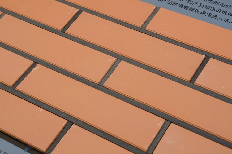Exterior Low Price Red Wall Decor Stone Bricks Clay Brick Wall Cladding Block Mould in Kenya