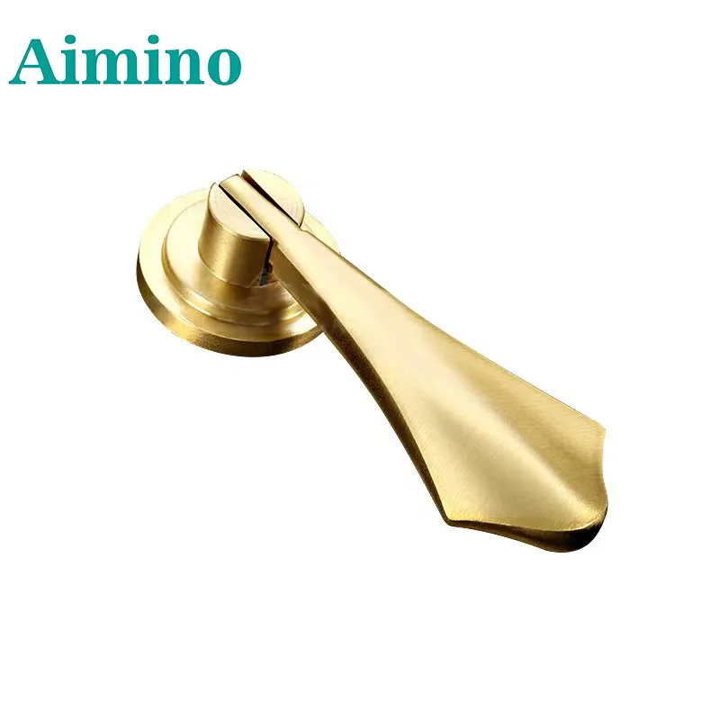 AIMINO RTS Pure brass furniture knob hardware OEM brass cabinet handle knobs