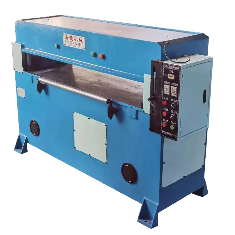 HAIDE four column rubber sealing cutting machine