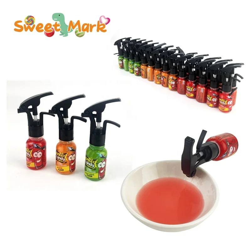 Funny Fire extinguisher shape liquid spray candy halal candy