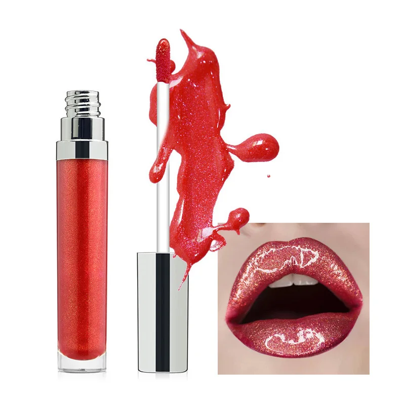 
Hot Sale OEM/ODM 26 Colors Private Label Clear Shiny Glitter Shiny Lip Gloss Custom 