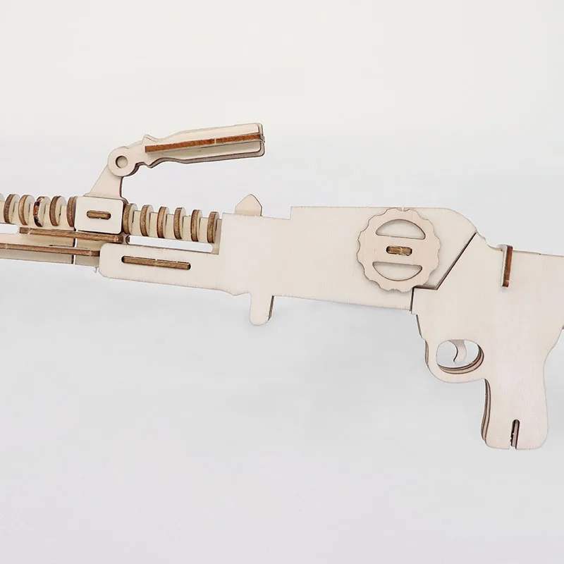 Hot Selling Unisex 3D Wooden Puzzle DIY Educational Simulation Model Building Game for Kids and Adults Aged 5 to 7 Years