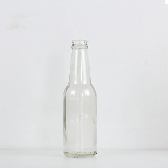 250ml 275ml 330ml 500ml 12oz High pressure empty beer beverageorange juice kombucha soda bottle glass with lid wholesale