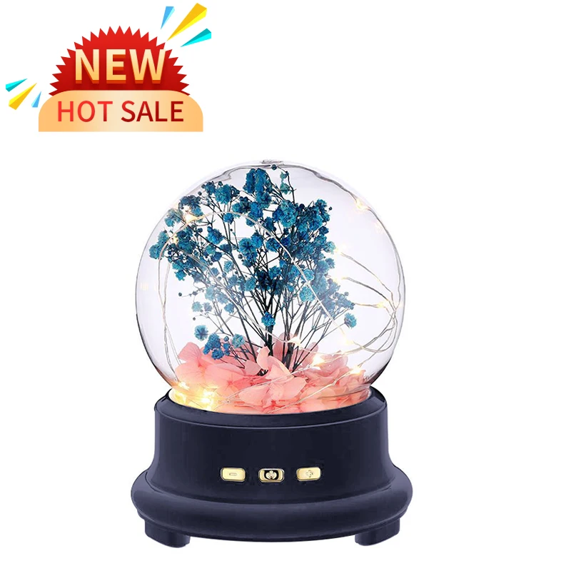 Заводская производственная Беспроводная музыкальная шкатулка tf mp3 с возможностью зарядки, сохраненные цветы на День святого Валентина, Подарочная музыкальная шкатулка