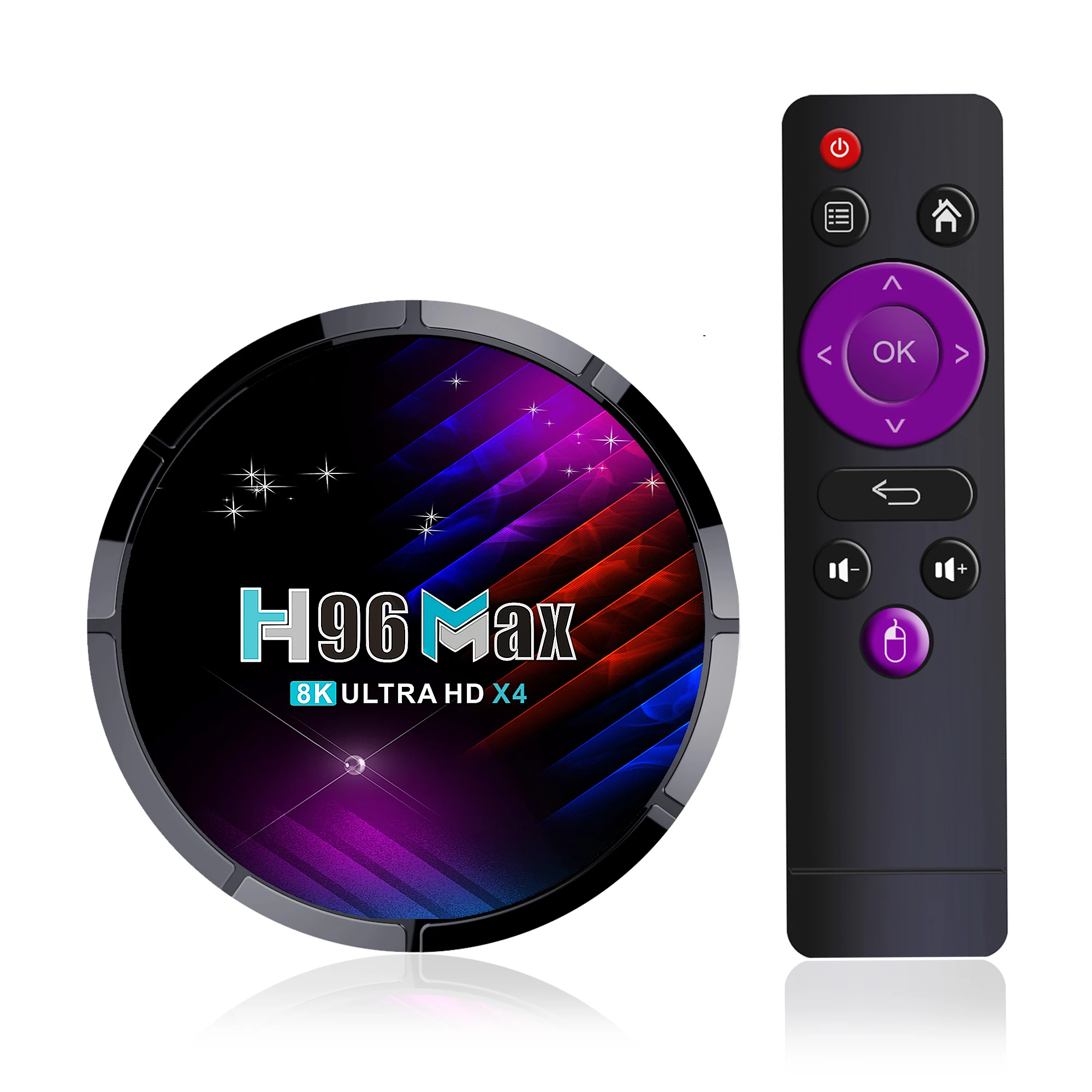 H96 MAX 8K Android 10.0 Set Top Box 4GB 32GB Amlogic S905X4 Media Player 2.4g/5g dual wifi Smart TV Box H96MAX X4