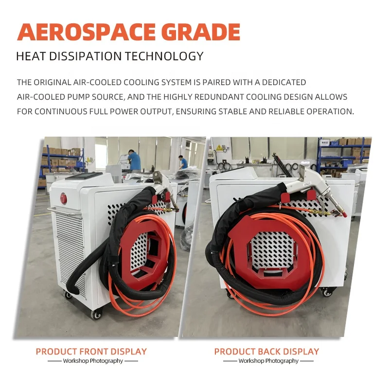 Herolaser Air-Cooled Small 3 in 1 Metal Laser Welding Machine 1500w laser welding