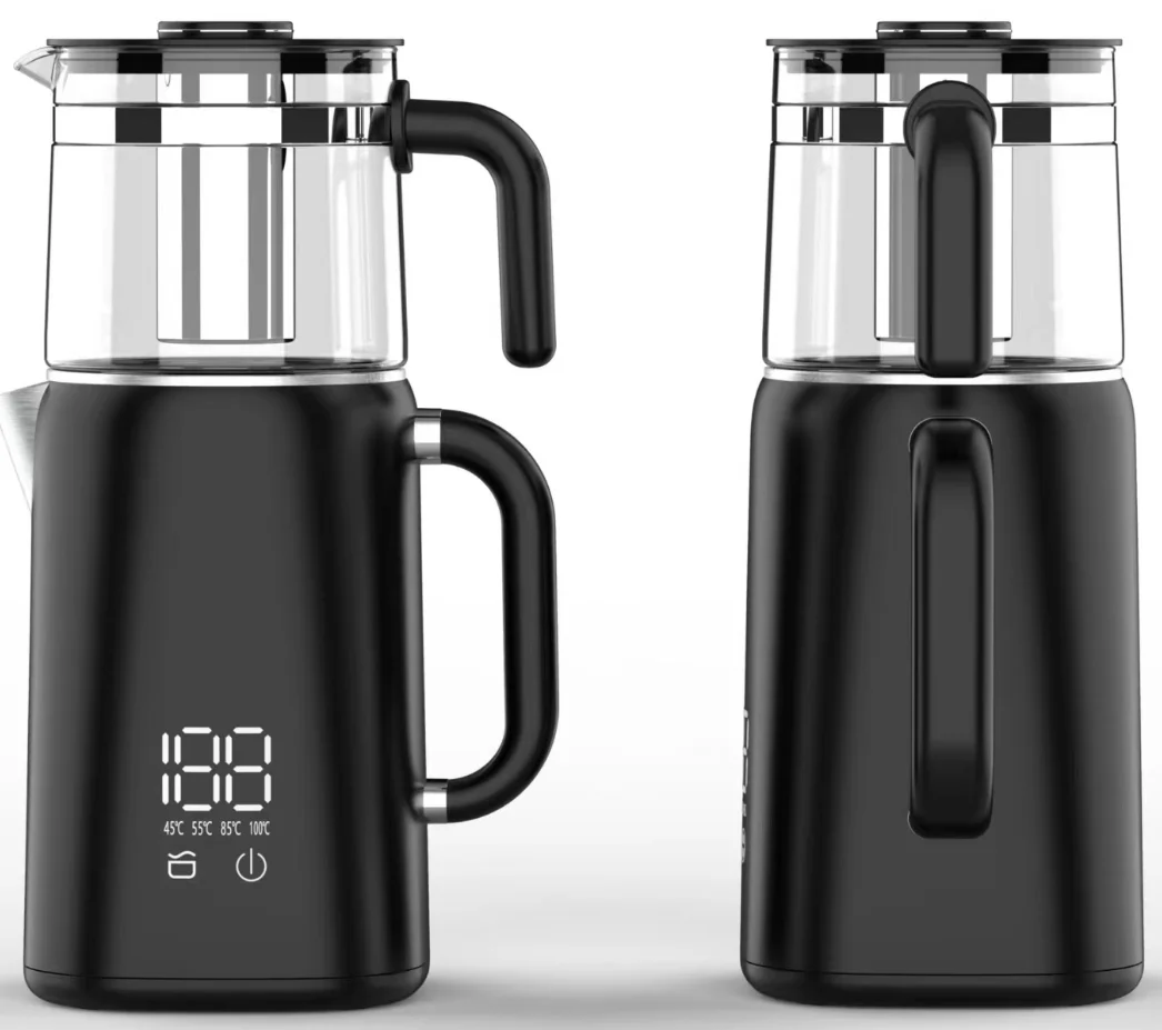 2in1Digital Samovar double layer tea maker Electric Kettle wifi TUYA smart home kitchen appliance