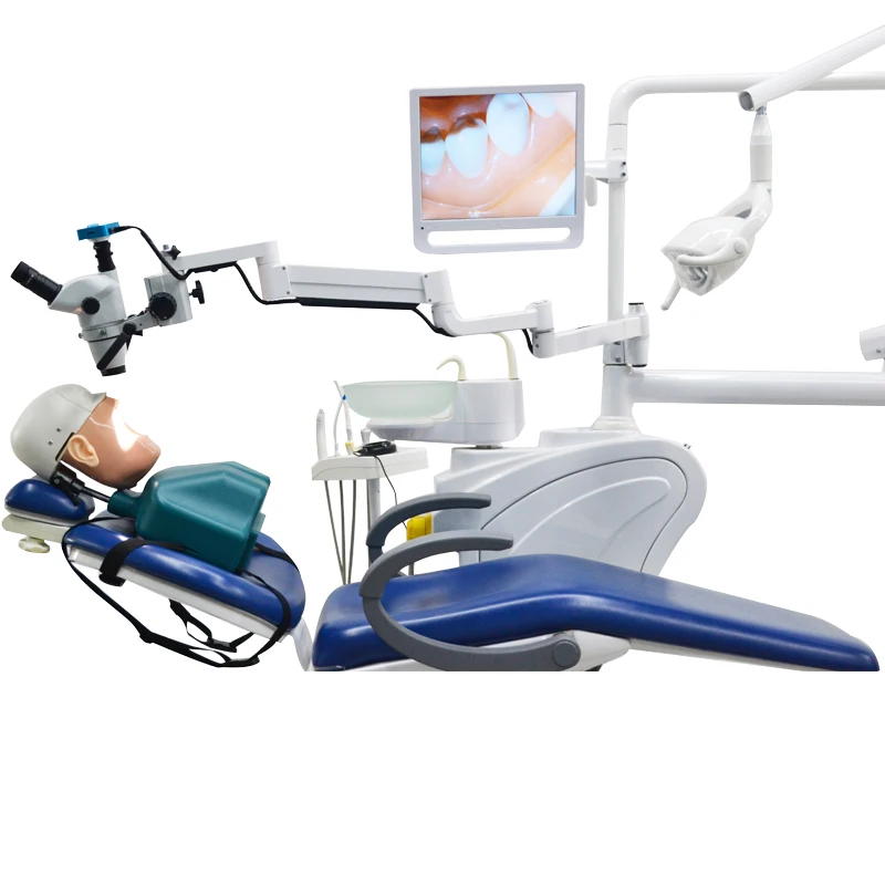 LK-T31B встроенный китайский стоматологический цифровой микроскоп с камерой