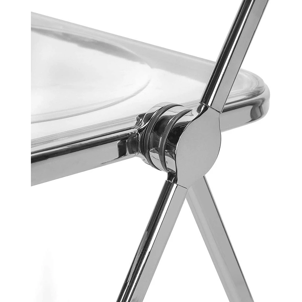 Modern scandinavia nordic high quality white plastic folding chairs for event outdoor folding garden zero gravity chair