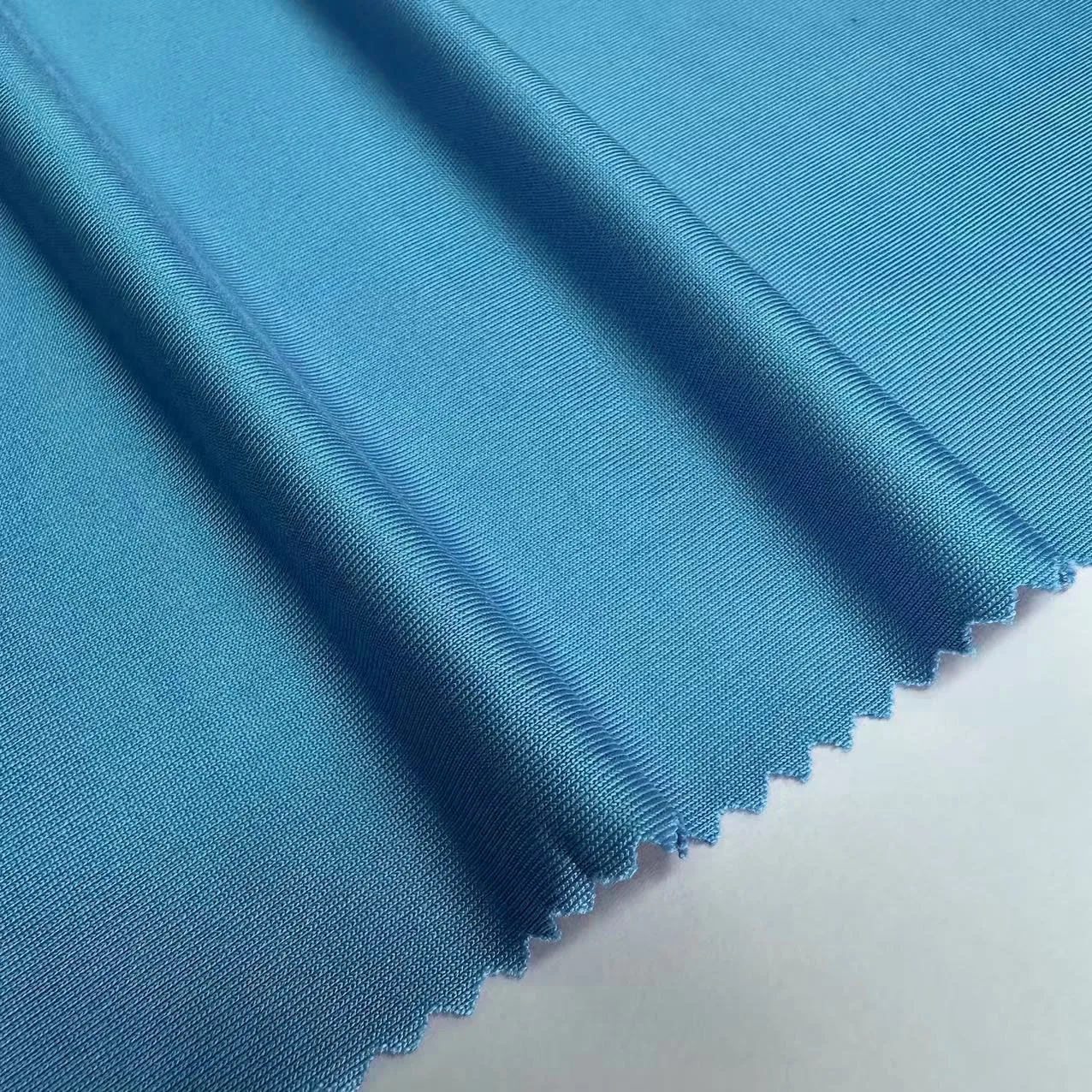 Stock 210gsm 4 Way Stretch knitted fabric 93% Polyester 7% Spandex Interlock Sport Fabric For Yogawear Leggings