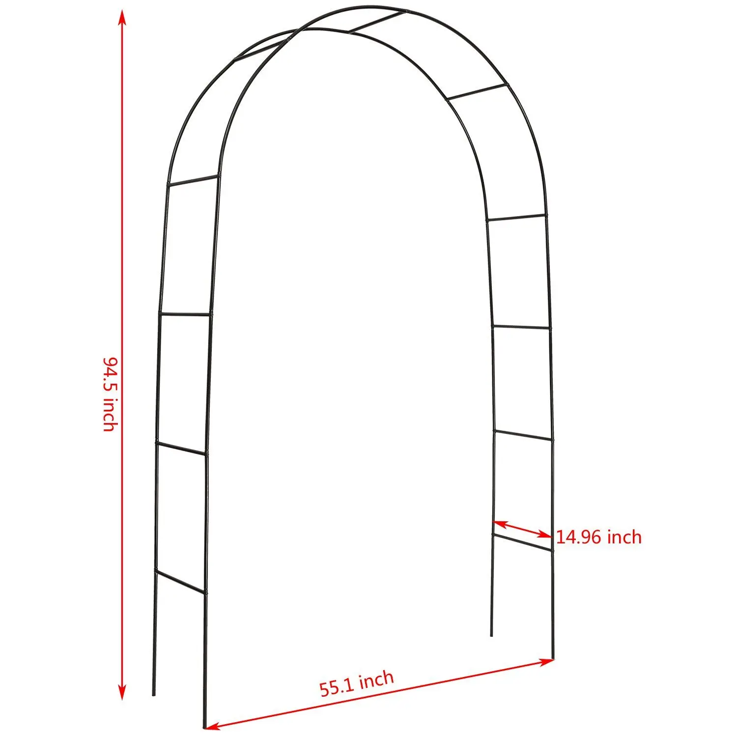 Горячая Распродажа, дешевая металлическая садовая арка
