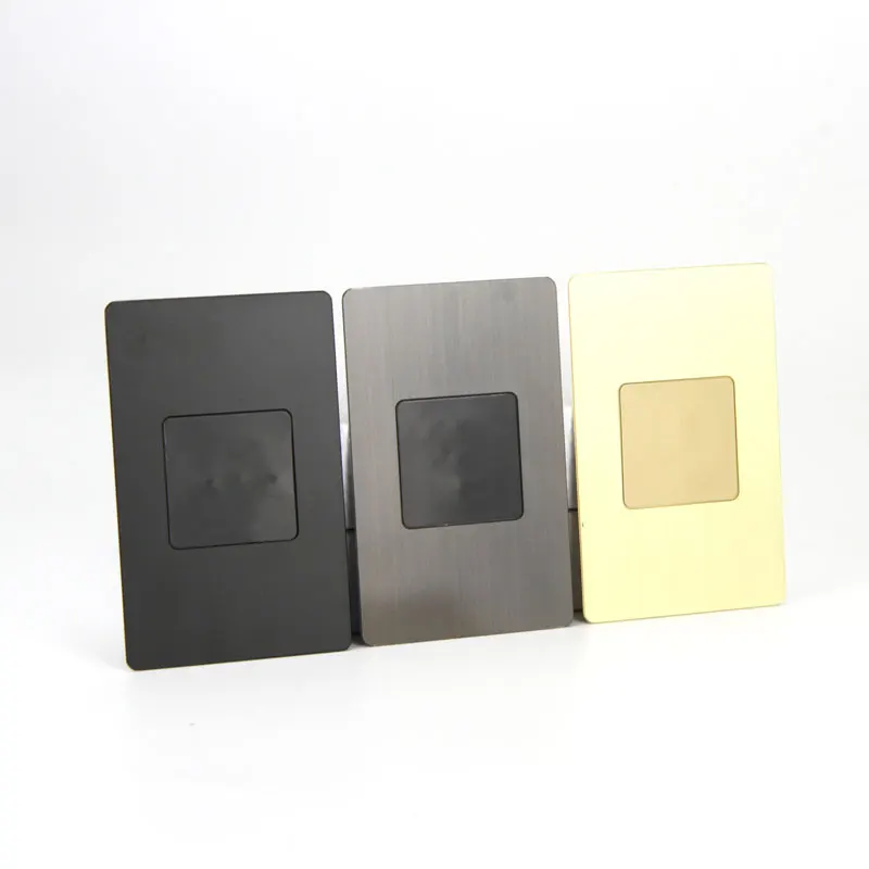 Introducing Metal Nfc Business Cards Nfc Embedded And Qr-Equipped Tap Social Media Sharing