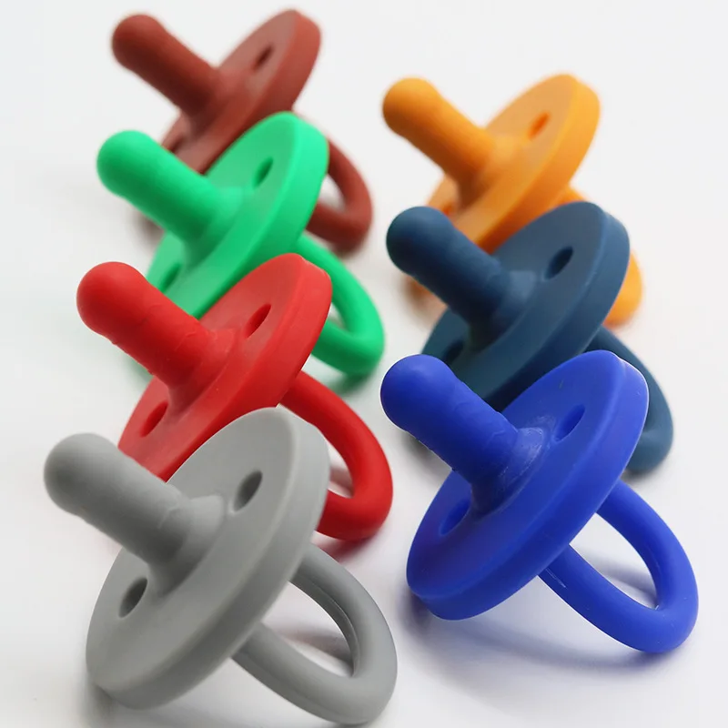 Factory Wholesale New Arrival Customized Design Food Grade Baby Silicone Pacifier