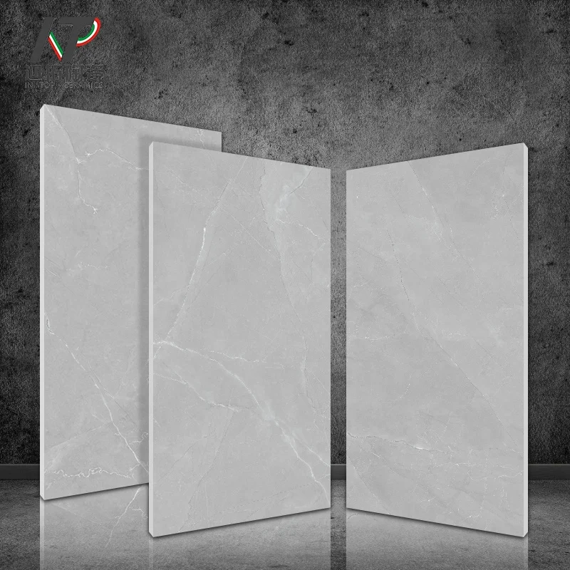 600x1200mm Marble Grey Color Porcelain Tile Full Polished/Soft Polished/Matte Finish Indoor Floor And Wall Tiles