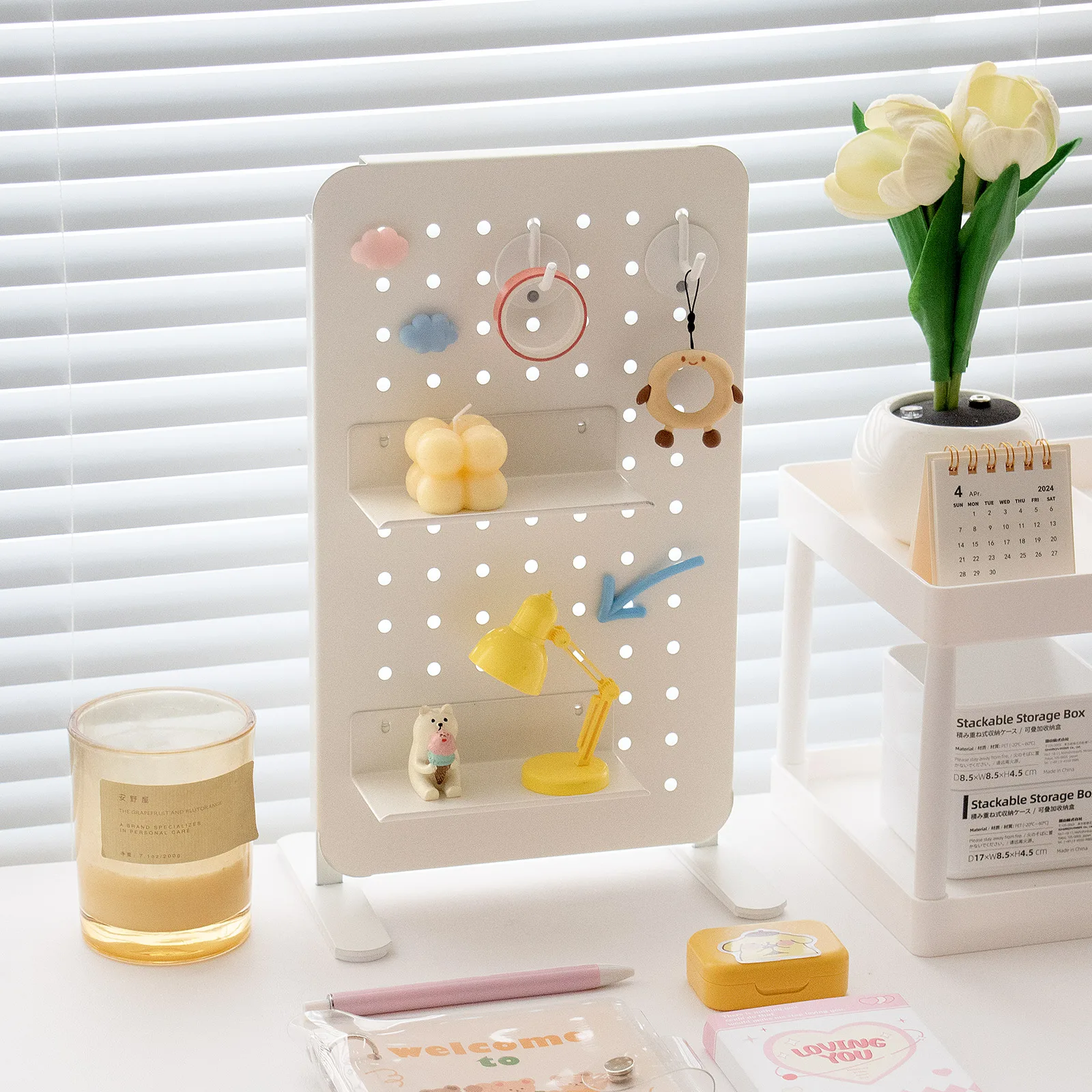 New Arrival Hook Organizer Wear Resisting Large Pegboard For Office Wide Varieties Clamp On Desk Pegboard