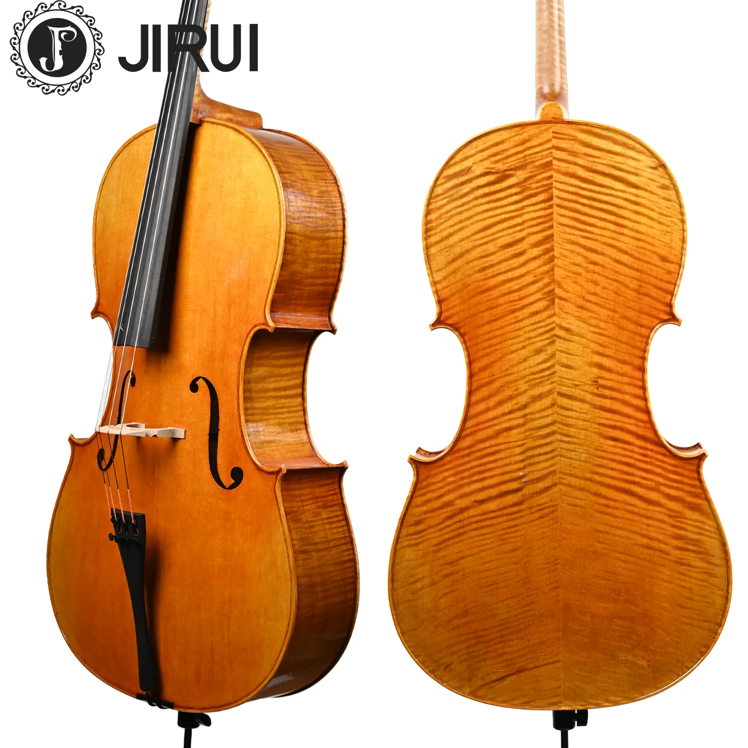 Top Selling Professional Cello4/4 1/8 Cello Handmade High Quality Violins with Advanced Spruce Wood Carbon Fiber Brazil Wood Bow