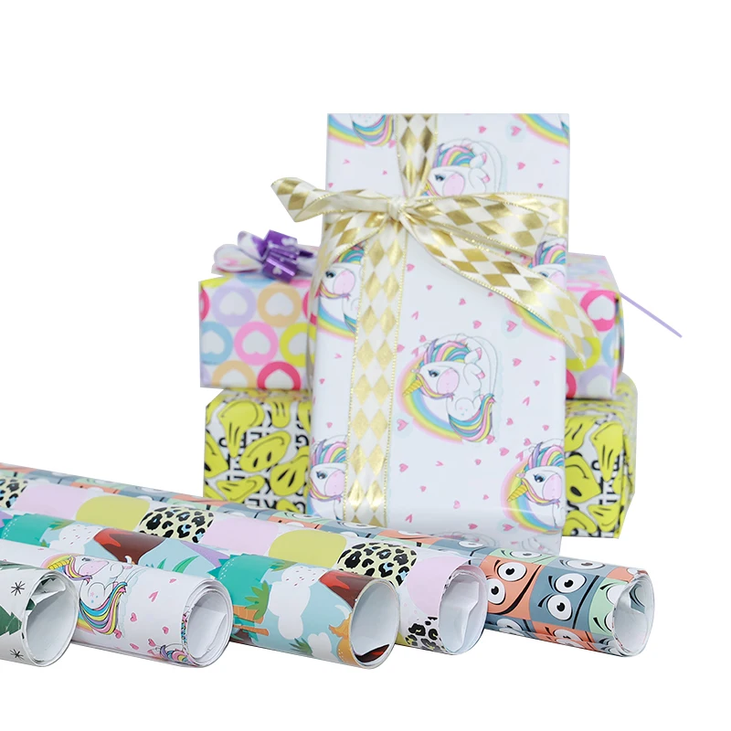 One-stop Service Cute Wrapping Paper Wholesale Western Wrapping Paper Kraft