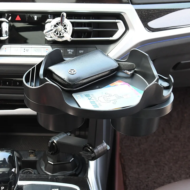 2022 NEW Multifunction 4 In 1 Car Cup Bottle Coffee Holder Phone Holder Food Tray Expander Holder For Car