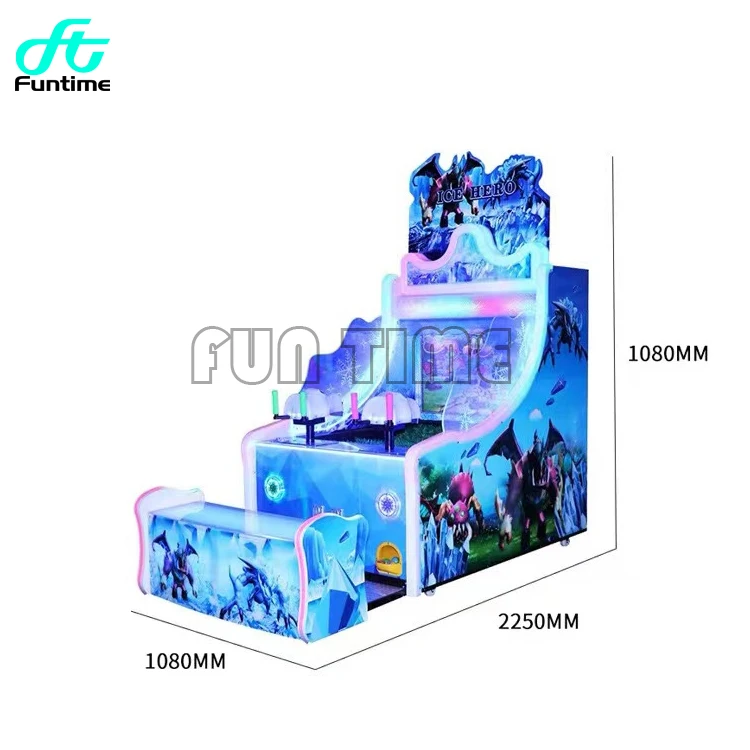 Multi Games Two Players Arcade Game,Coin Operated Water Shooing Game Machine,Arcade Redemption Game