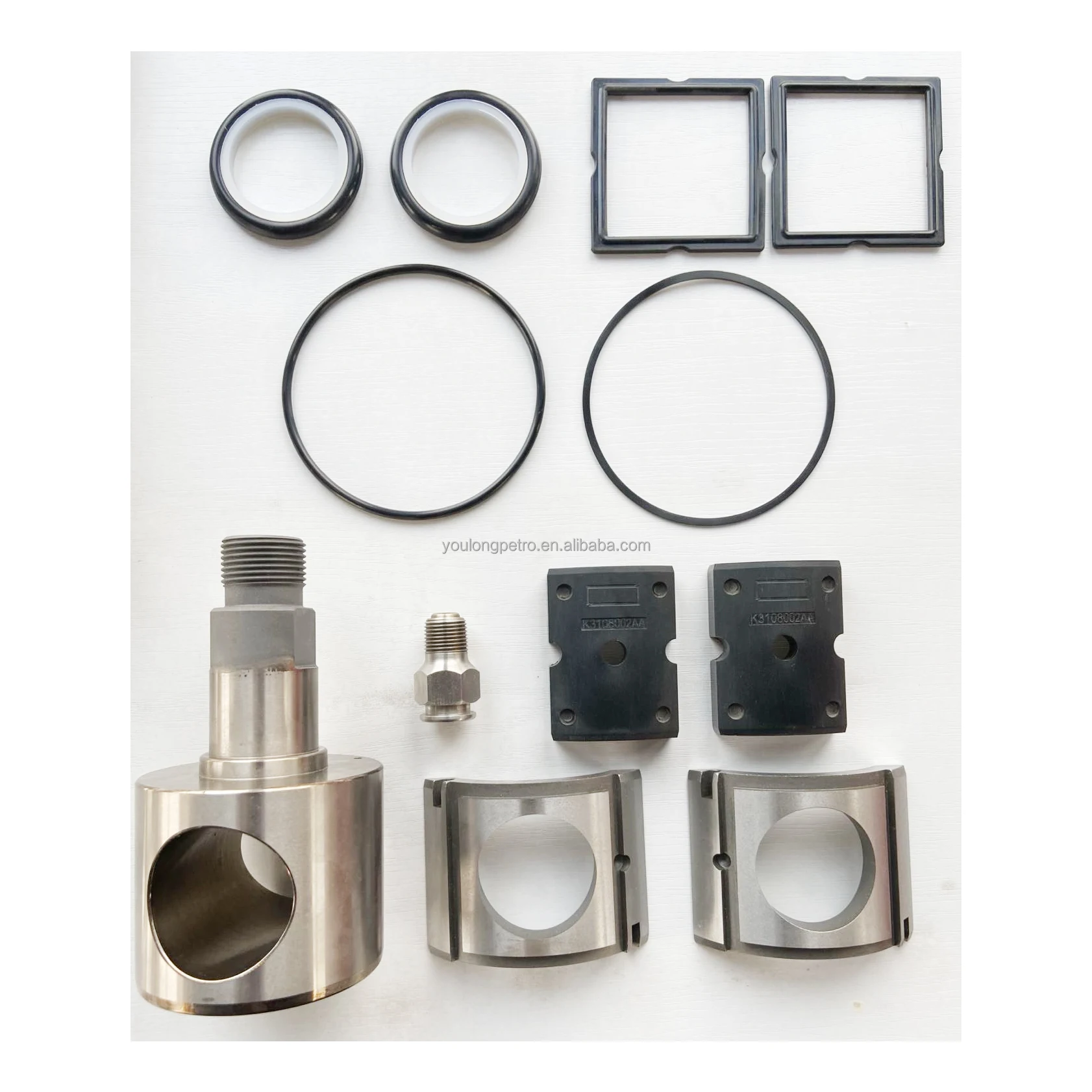 SPM 2' 3' Plug Valve Repair Kit for SJ PETRO ,RG PETRO,DFXK,BOMCO,ZYT,HH Drilling and workover rig