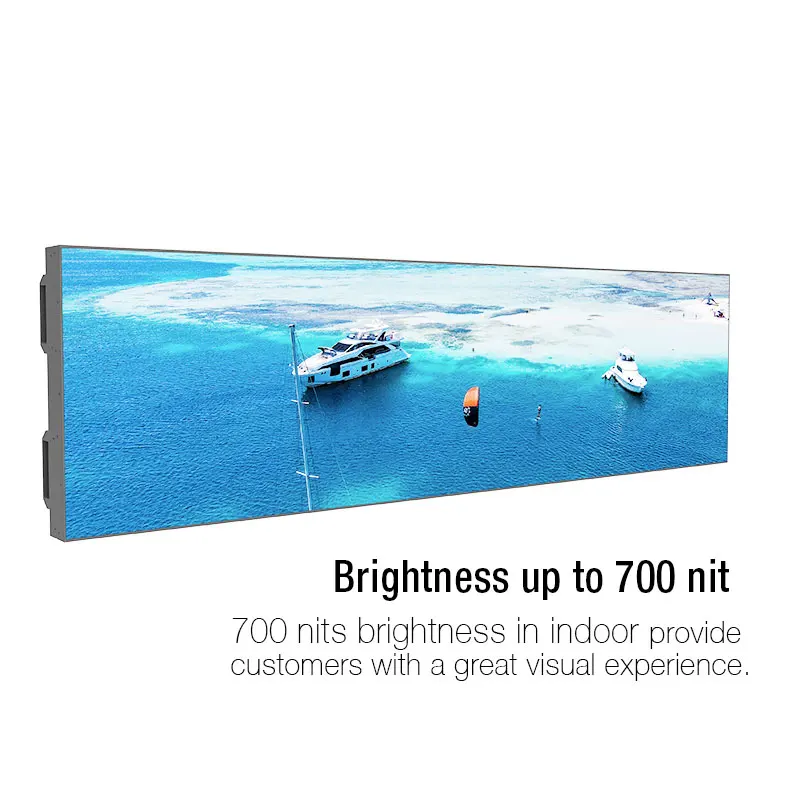 Free OpenAPI SDK U.S warehouse 3 year warranty shelf screen advertising screen  lcd screen display stretched bar lcd displays