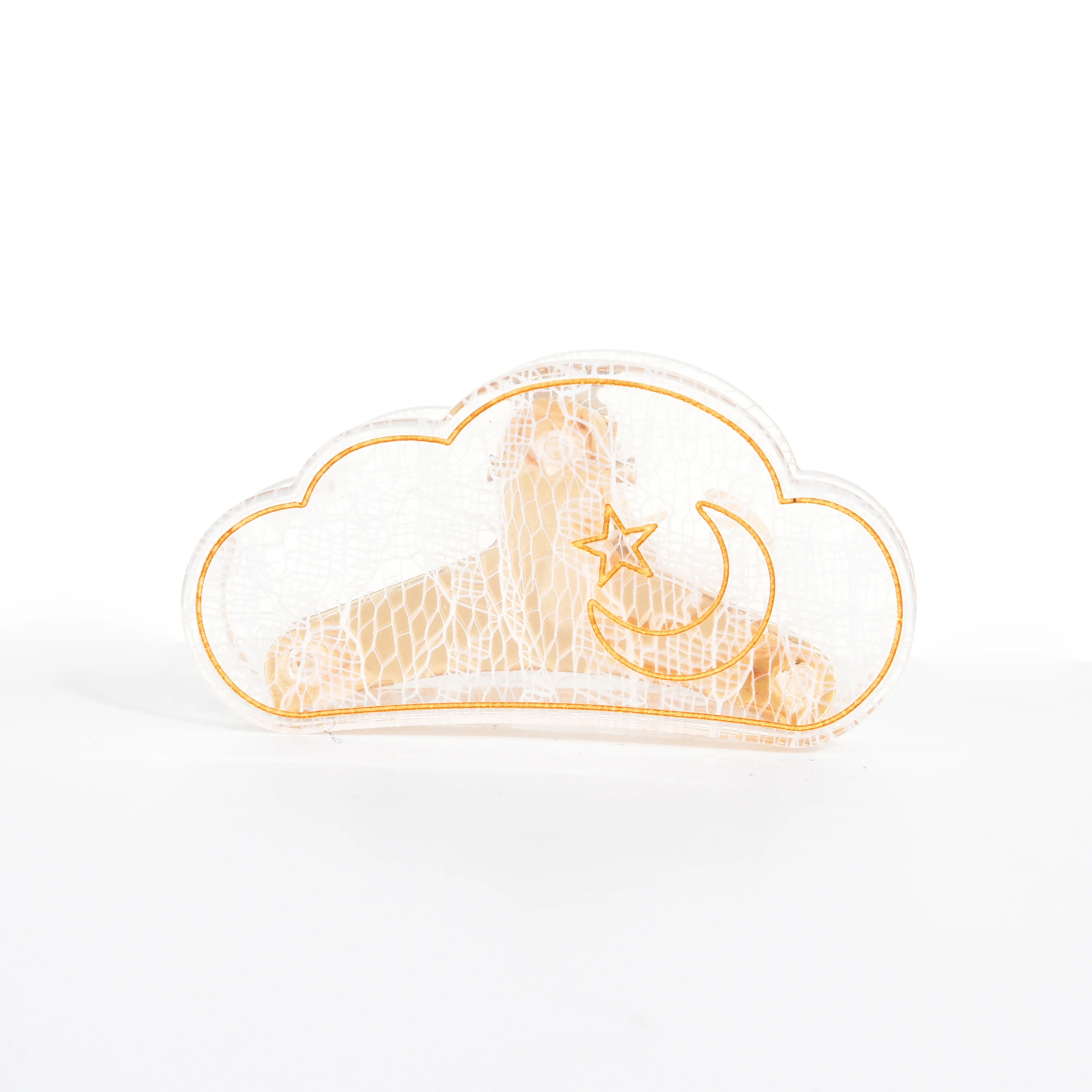 2023 new hot clouds simple French grasping clips acetic acid manufacturers direct wholesale grasping clips