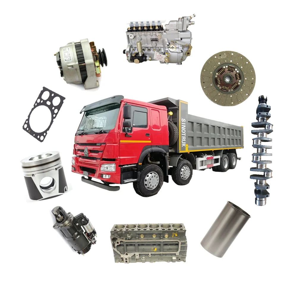 SINOTRUCK 290 336 380 371 HP Truck Dump SINO Truck  HOWO Spare Parts For SINOTRUK A7 Tipper