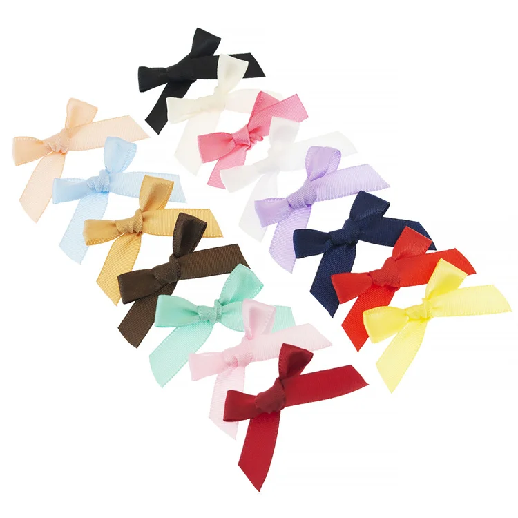Wholesale 1.5' (3.5cm) Colorful Ribbon Bow Decor Craft Wedding Decoration Bowknot Packages Gift Bow