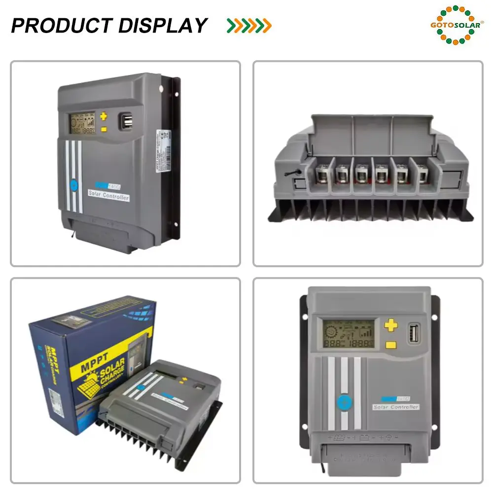 GOTO SOLAR Factory Price MPPT130D 30A 12/24V Auto  MPPT Solar Charge Controller