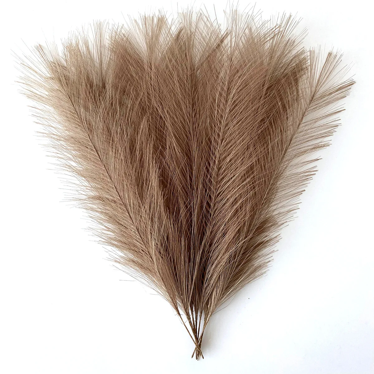 Factory Hot selling Home Deco Faux Small Pampas Grass 35cm OEM Color Artificial Flowers For Wedding Decoration