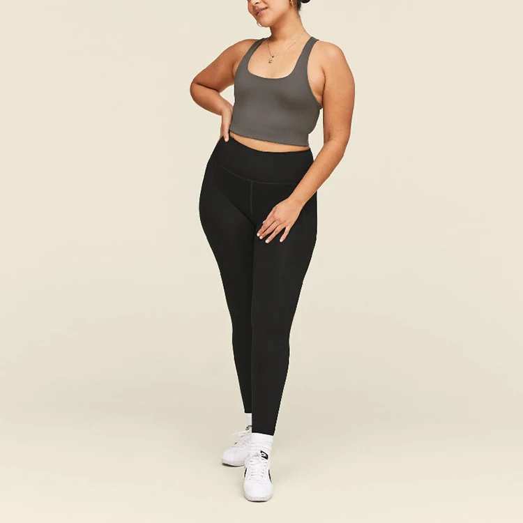 2024 hight quality newest gym fitness sets breathable plus size XL-6XL 4 way stretch yoga set with pocket gym wear women sets
