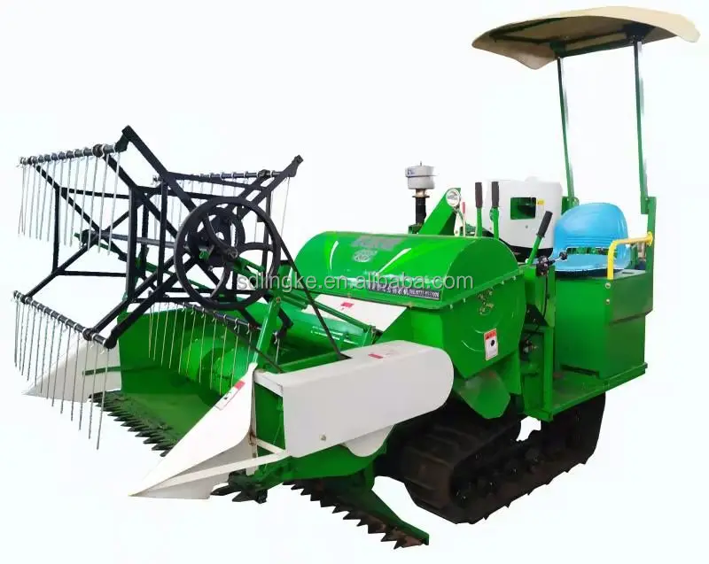 China harvesters rice combine harvester Crawler self-propelled full feed