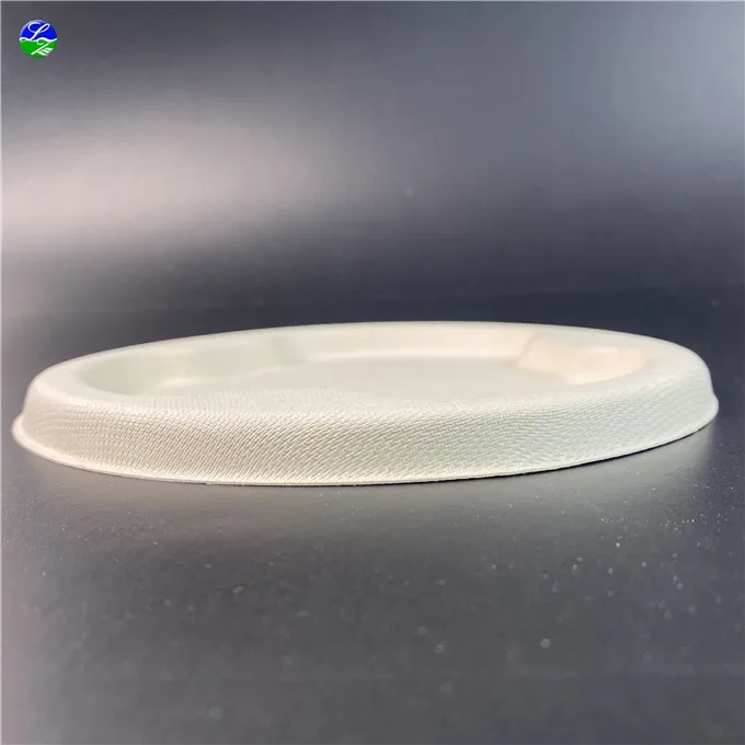 Plant fiber pulp Noxtoxic and Sanitary high quality party disposable plates for shopping center
