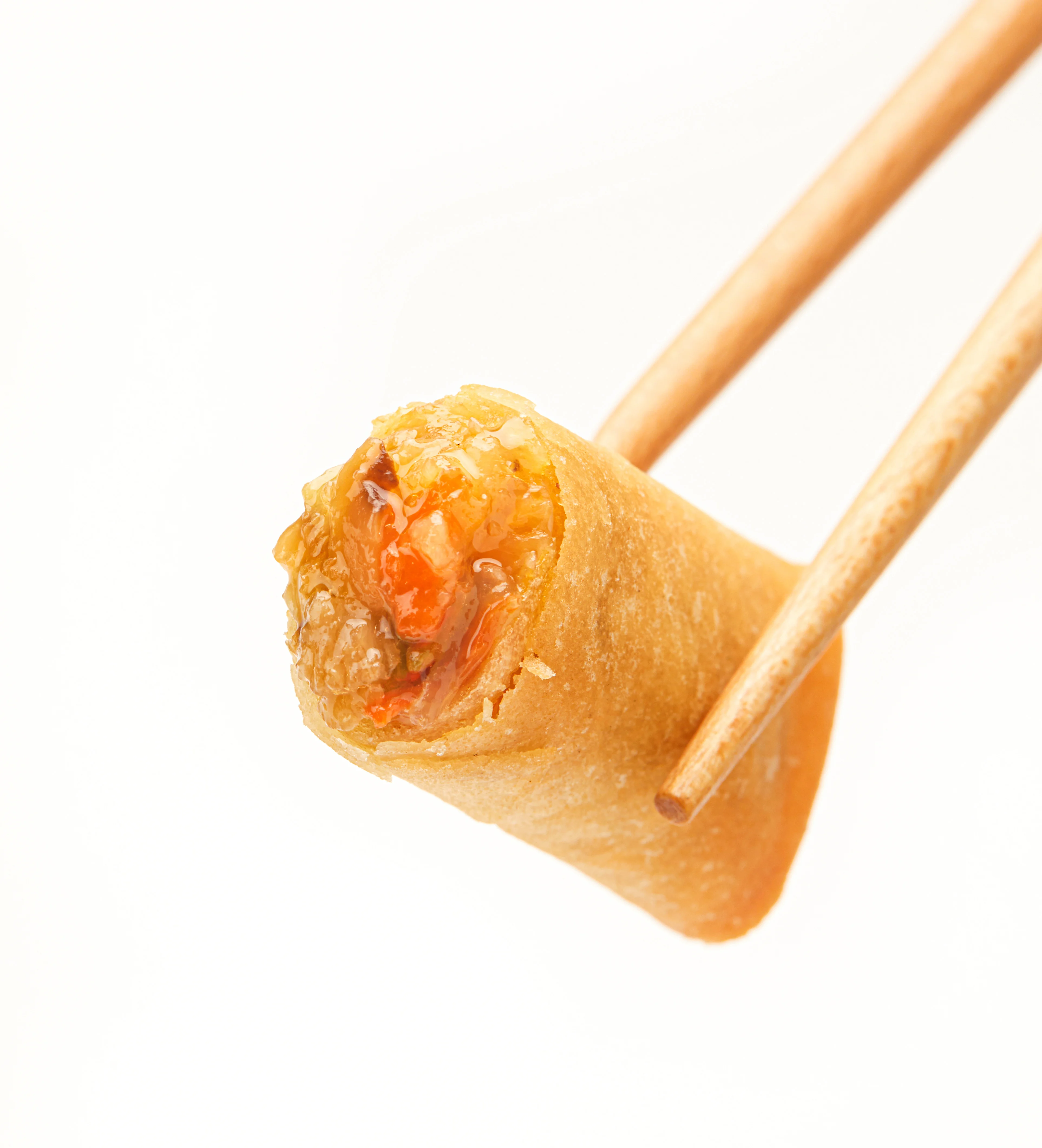 IQF Hot Chinese snacks a variety of sizes crispy fried vegetarian spring rolls