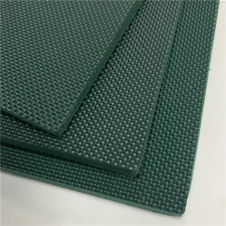Tandian W60 Green Good Flexibility ejection Rubber Sheet print  for die cut board Rubber cut sheets