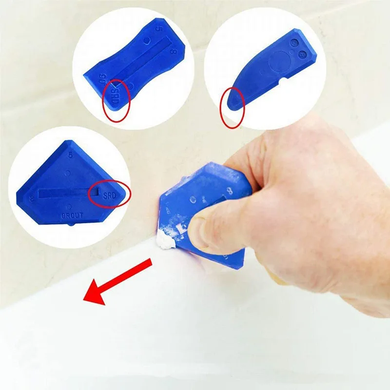 Silicone Caulking Tool Kit Caulk Sealant Finishing Remover Scraper Set
