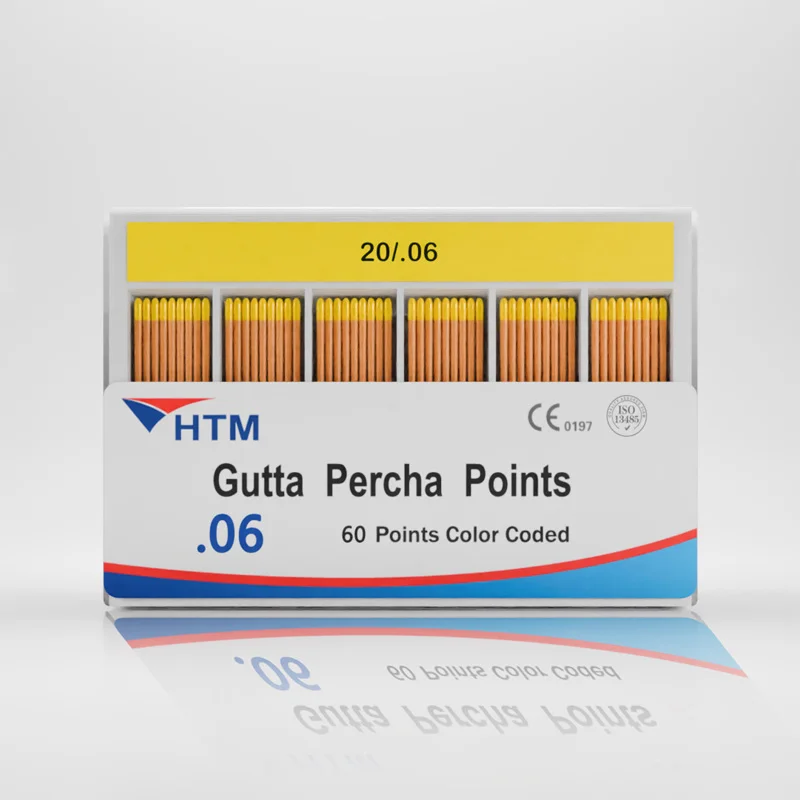 HTM Dental Dentist Products Equipment Achieving Apical Fit Without Trial High Precision Gutta Percha Points Root Canal Materials