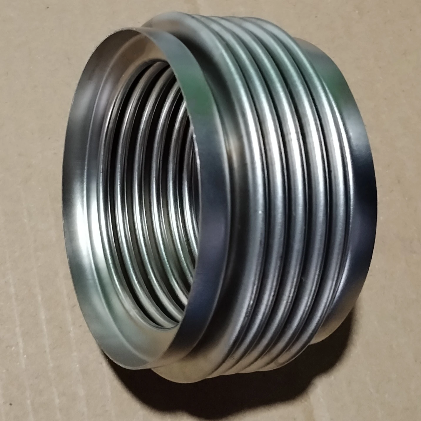 Elastic metal corrugated compensator stainless steel 304 316l expansion corrugated pipe
