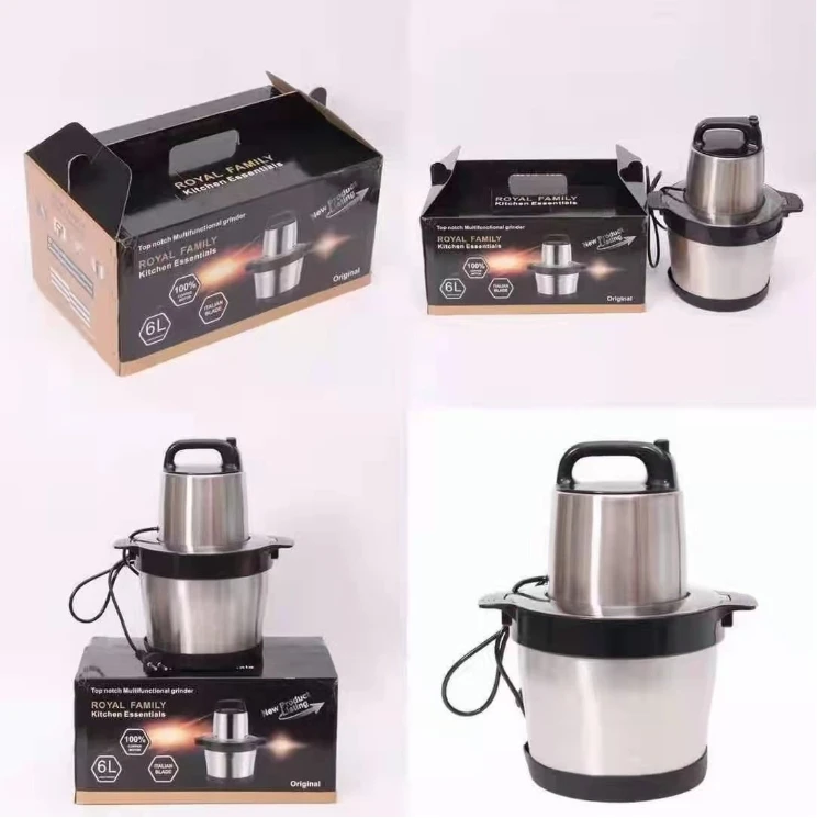6L Fufu Machine Manual Yam Pounding For Fufu Pounder And Grinder Electric Commercial Use Automatic Taro Japanese Chilli