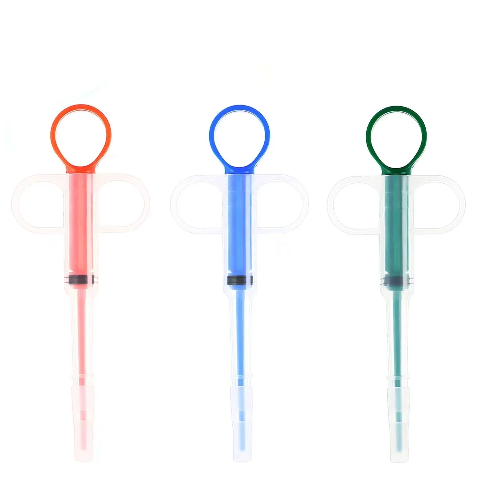 Factory Directly Sale Food Grade Plastic Pet Feeding Syringe Wildlife Pet Medication Applicator Syringe